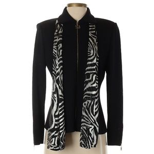 St. John Collection by Marie Gray Zip Jacket